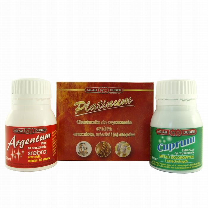 zestaw do czyszczenia biżuterii argentum cuprum