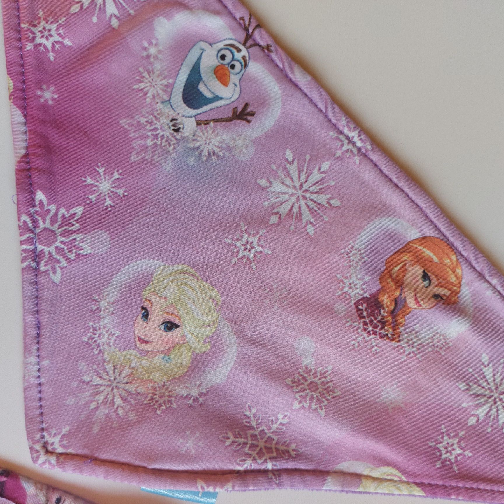 Cienki komin szalik chustka na szyję polarowa Kraina Lodu Disney