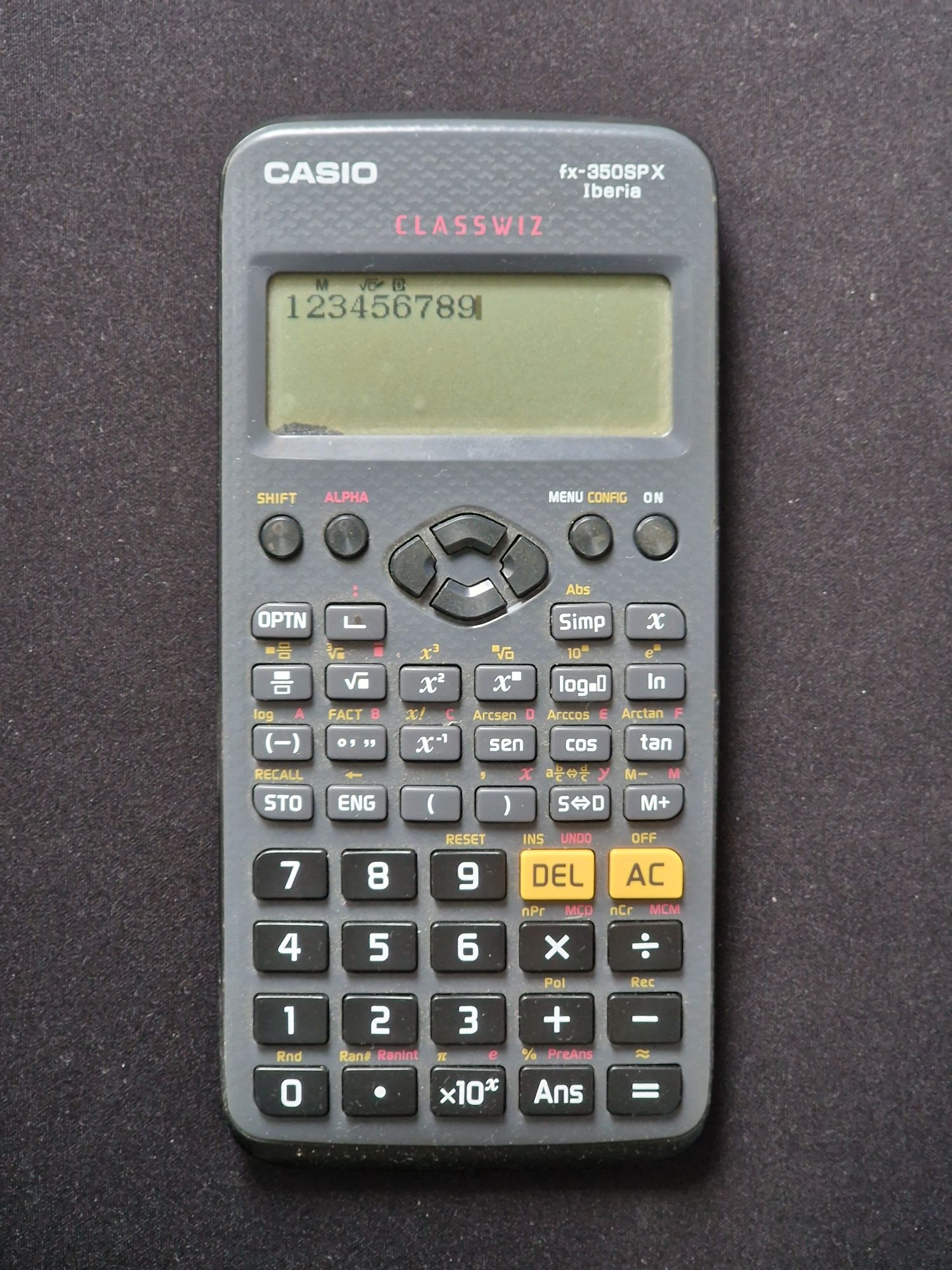 Calculadora científica Casio fx-350SPX