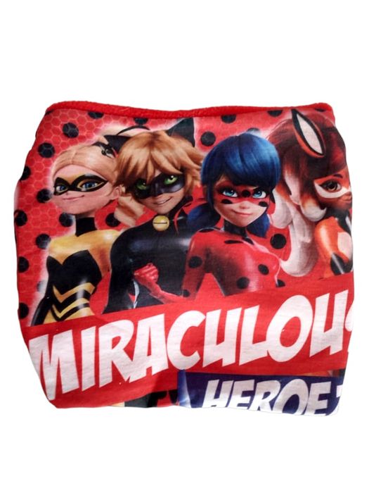 Komin Dziecięcy Ocieplany Miraculum: Biedronka I Czarny Kot