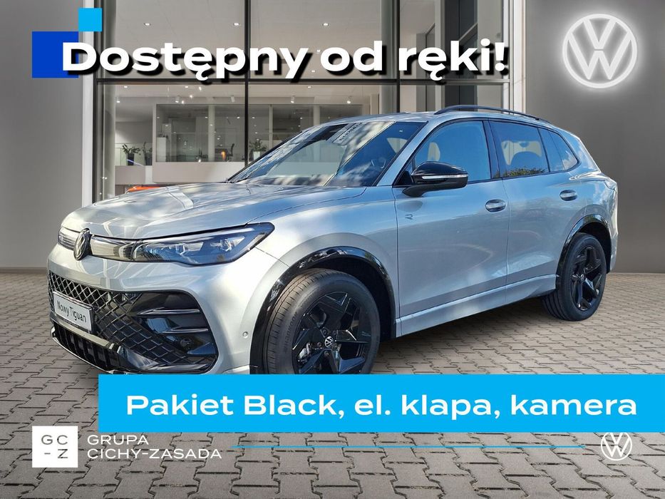 Volkswagen Tiguan Od ręki! R-line Black, el. klapa, kamera, zimowy