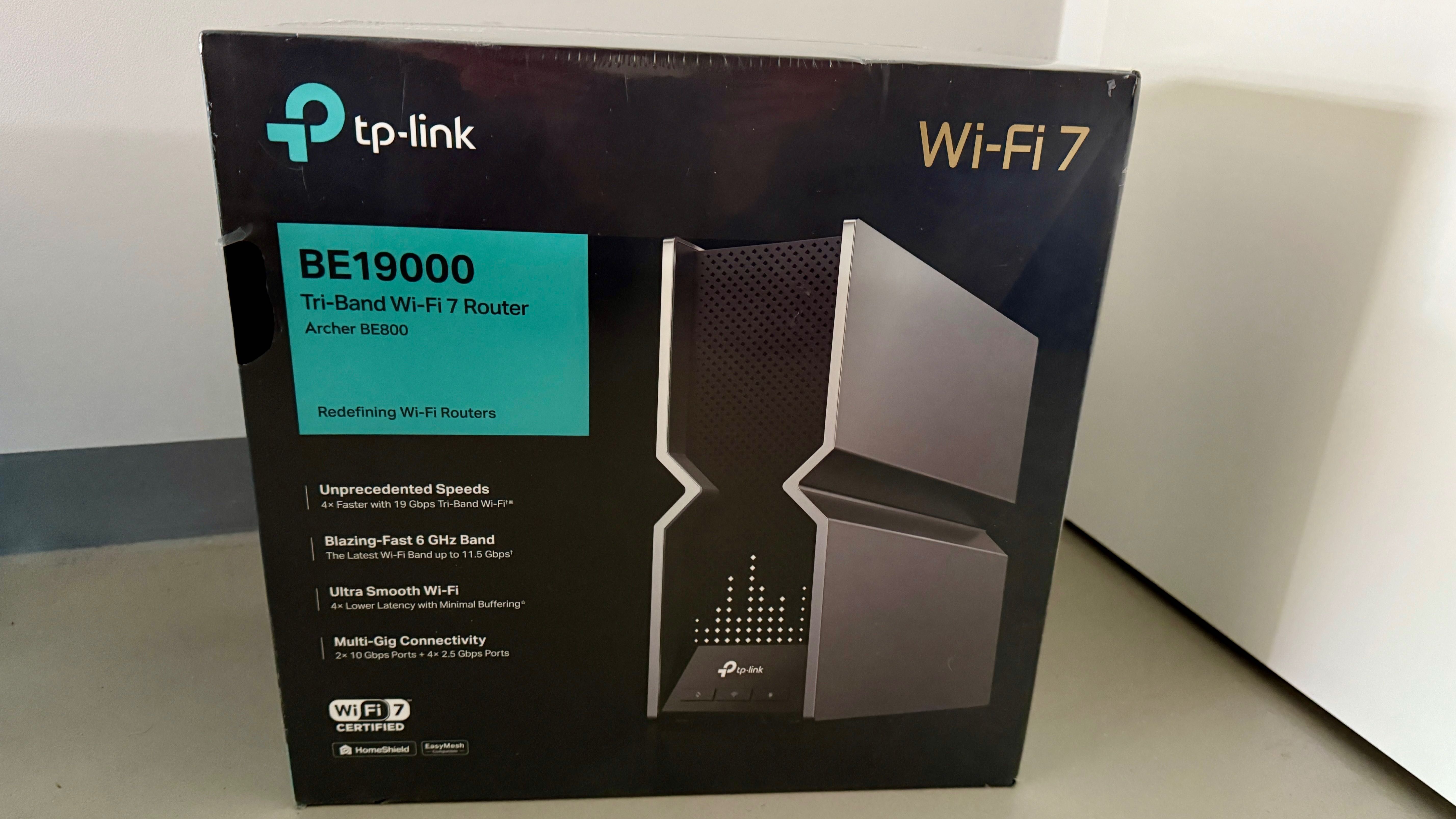 Router TP-LINK Archer BE800 Wi-Fi 7 BE19000
