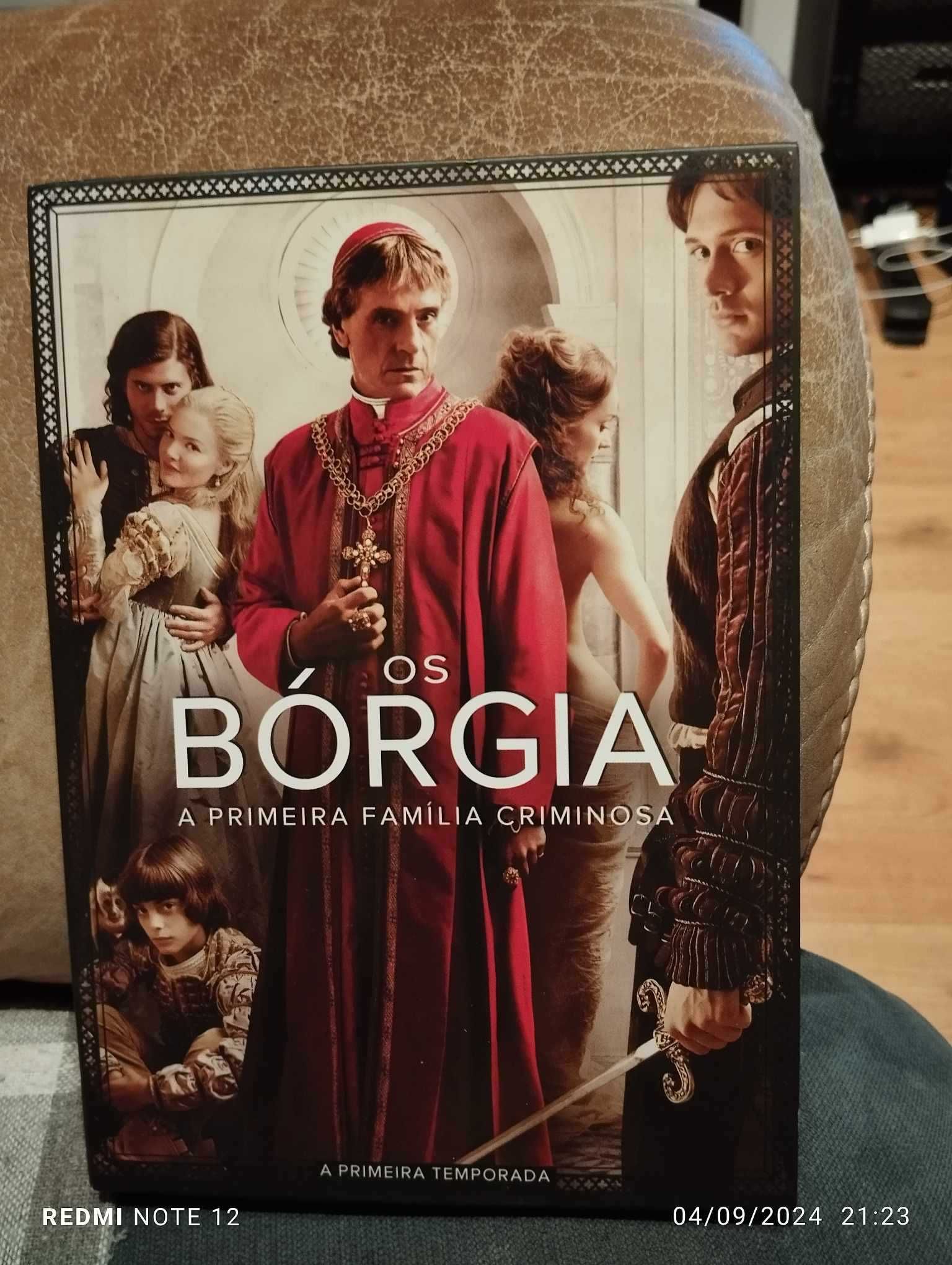 DVD - Os Bórgia - A primeira família criminosa - 1ª temporada