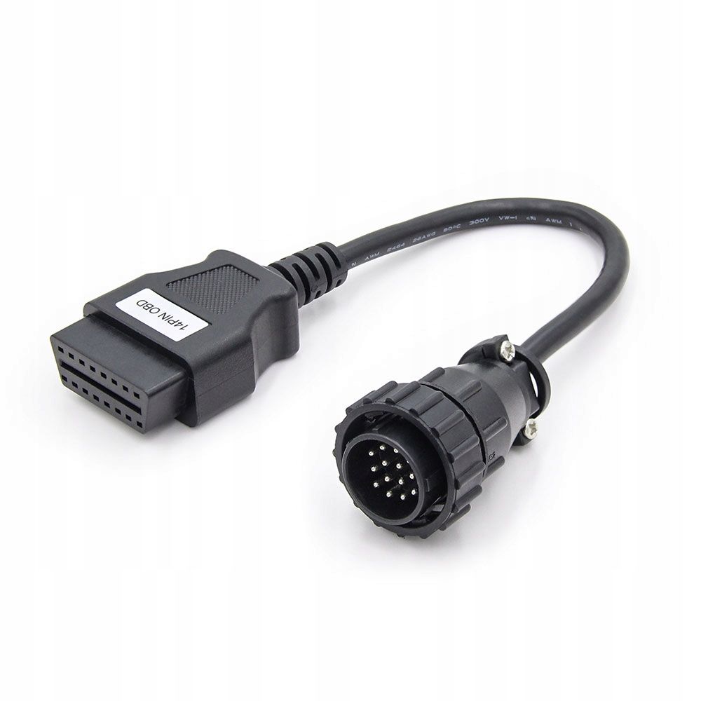 Adapter Diagnostyczny Przejściówka OBD2 do 14 pin MERCEDES BENZ