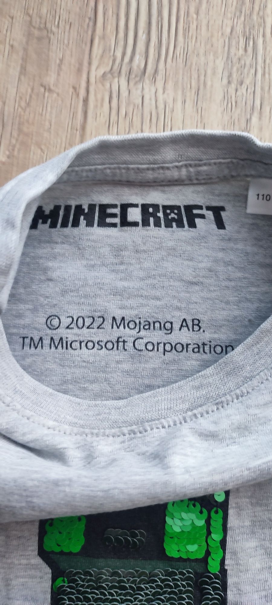 Minecraft komplet spodenki + koszulka