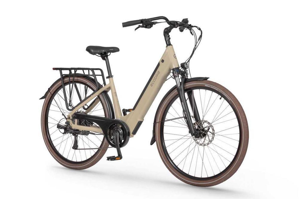 Rower elektryczny Ecobike X-City Cappuccino M-L/28 504Wh
