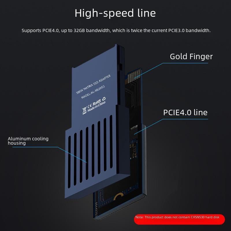 Перехідник SSD для Xbox Series S X PCIE4.0 2230