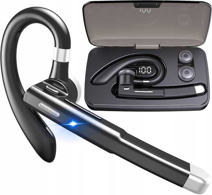 Bezprzewodowa słuchawka do rozmów BLUETOOTH dla kierowców do ucha