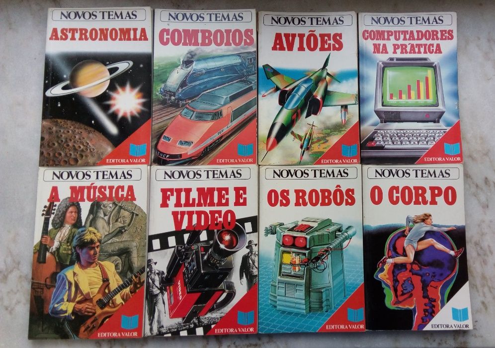 Livros de coleção da Editora Valor - Novos temas