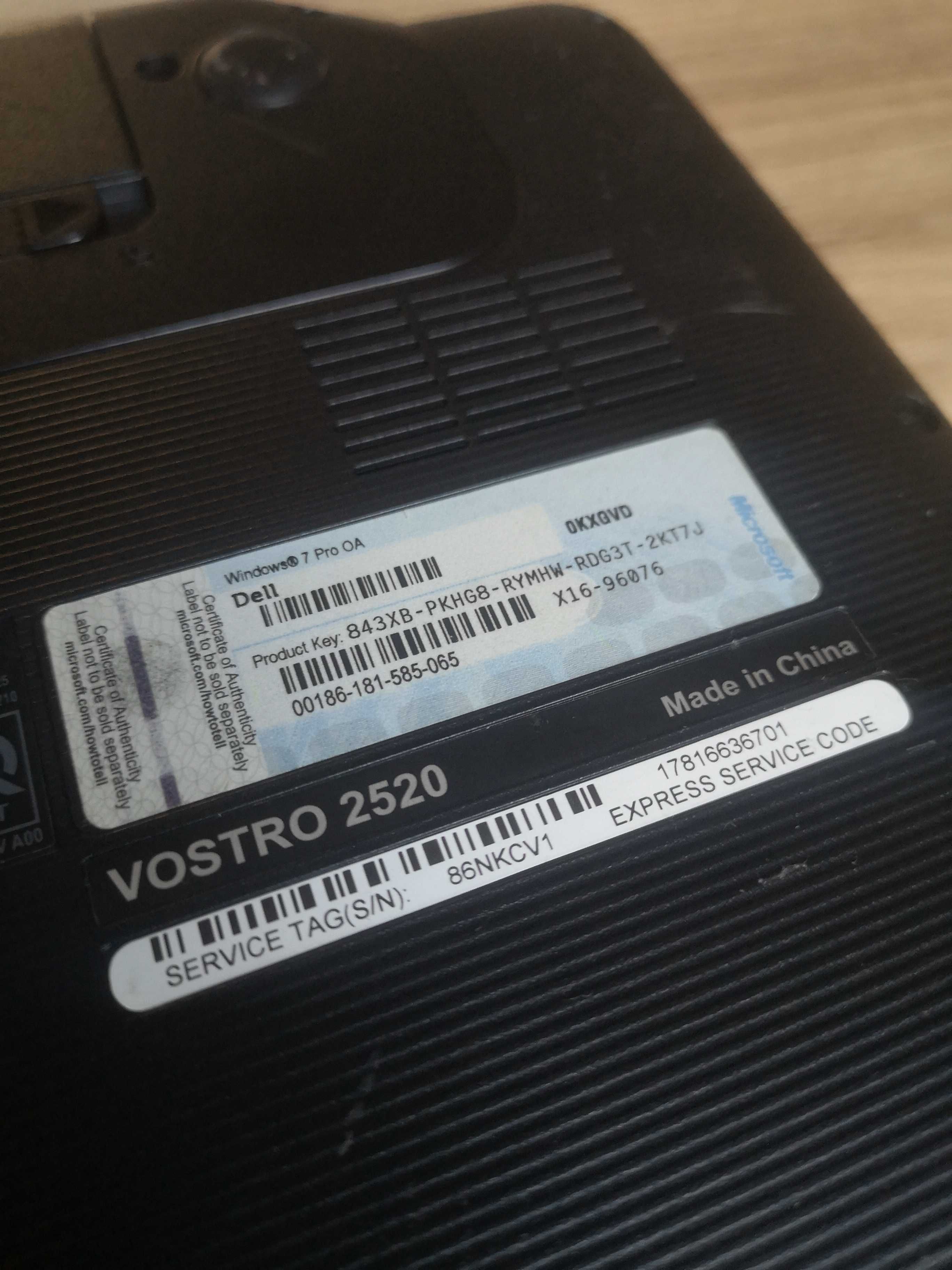 Dell 2520 intel i5 4Gb 500Gb