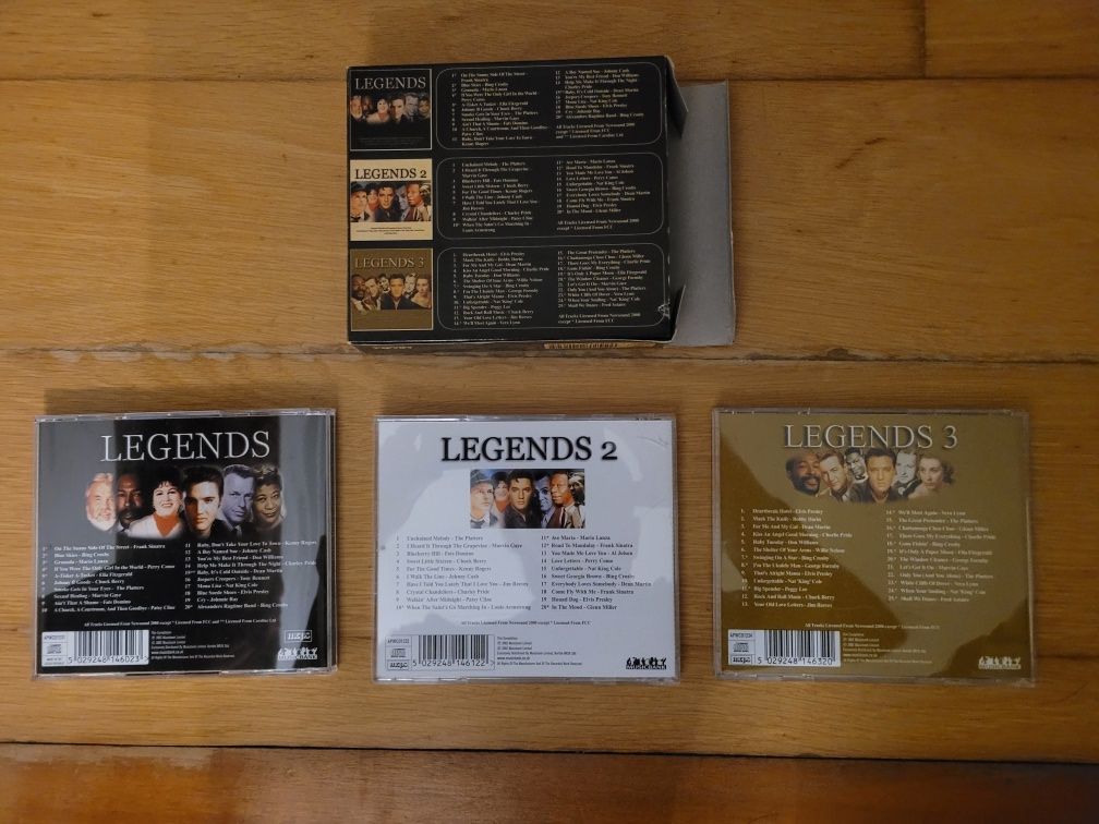 3 cd set legends