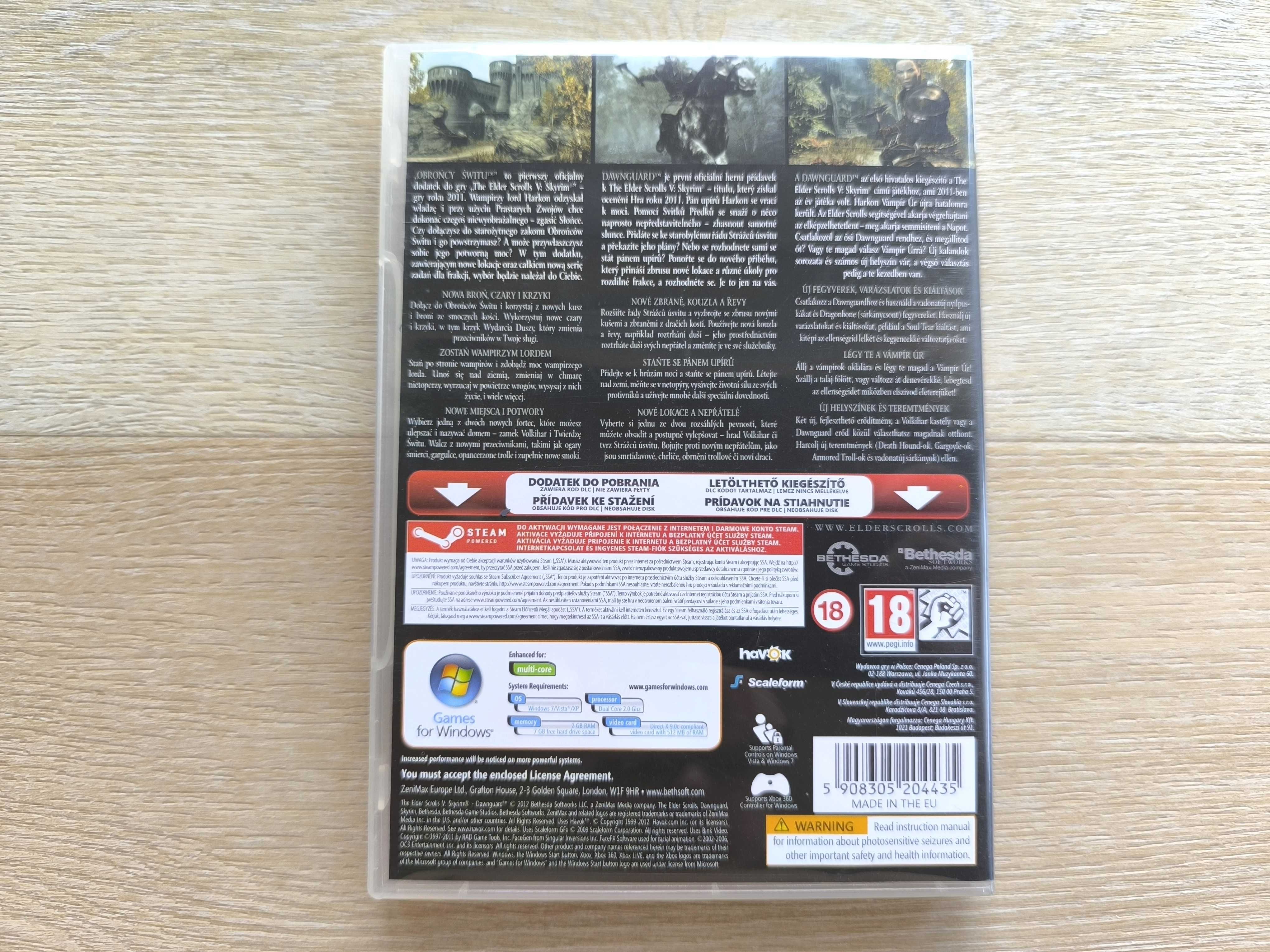 The Elder Scrolls V Skyrim Dawnguard [PC] (PL) Wydanie Premierowe -BOX