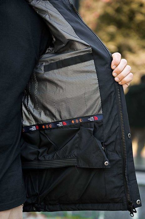 Куртка зимняя The North Face beg з підкладкою OMNI-HEAT чорна