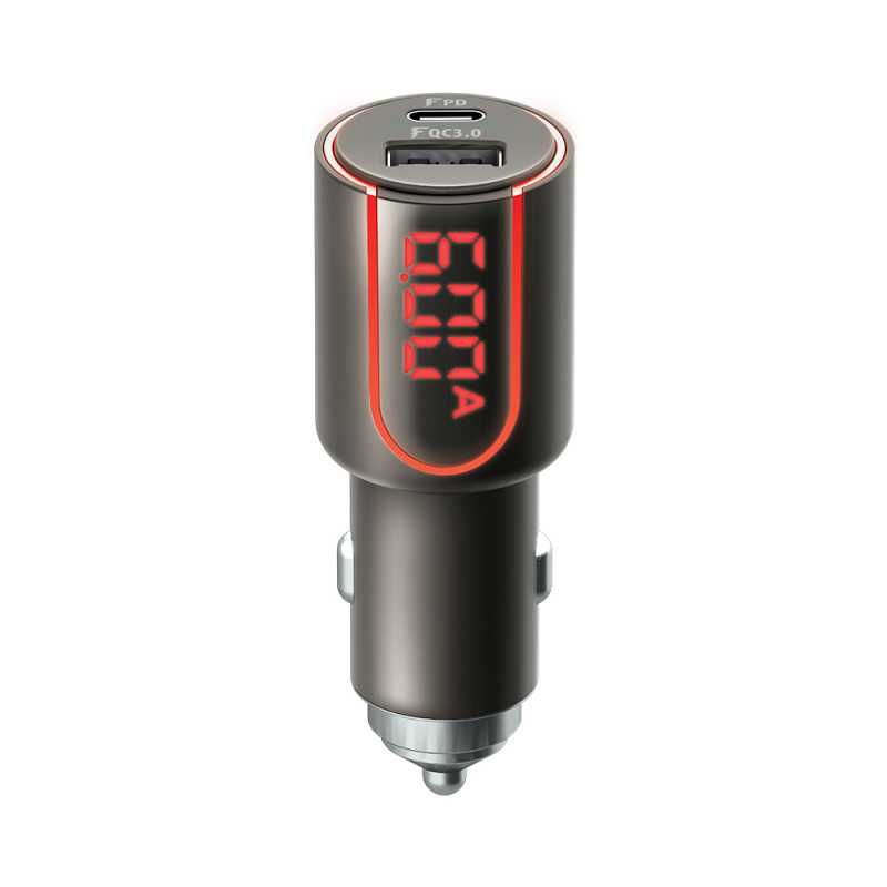 Ładowarka Forever PD+QC 3.0 30W 6A Z Wyświetlaczem Mocna 12-24V Jakość