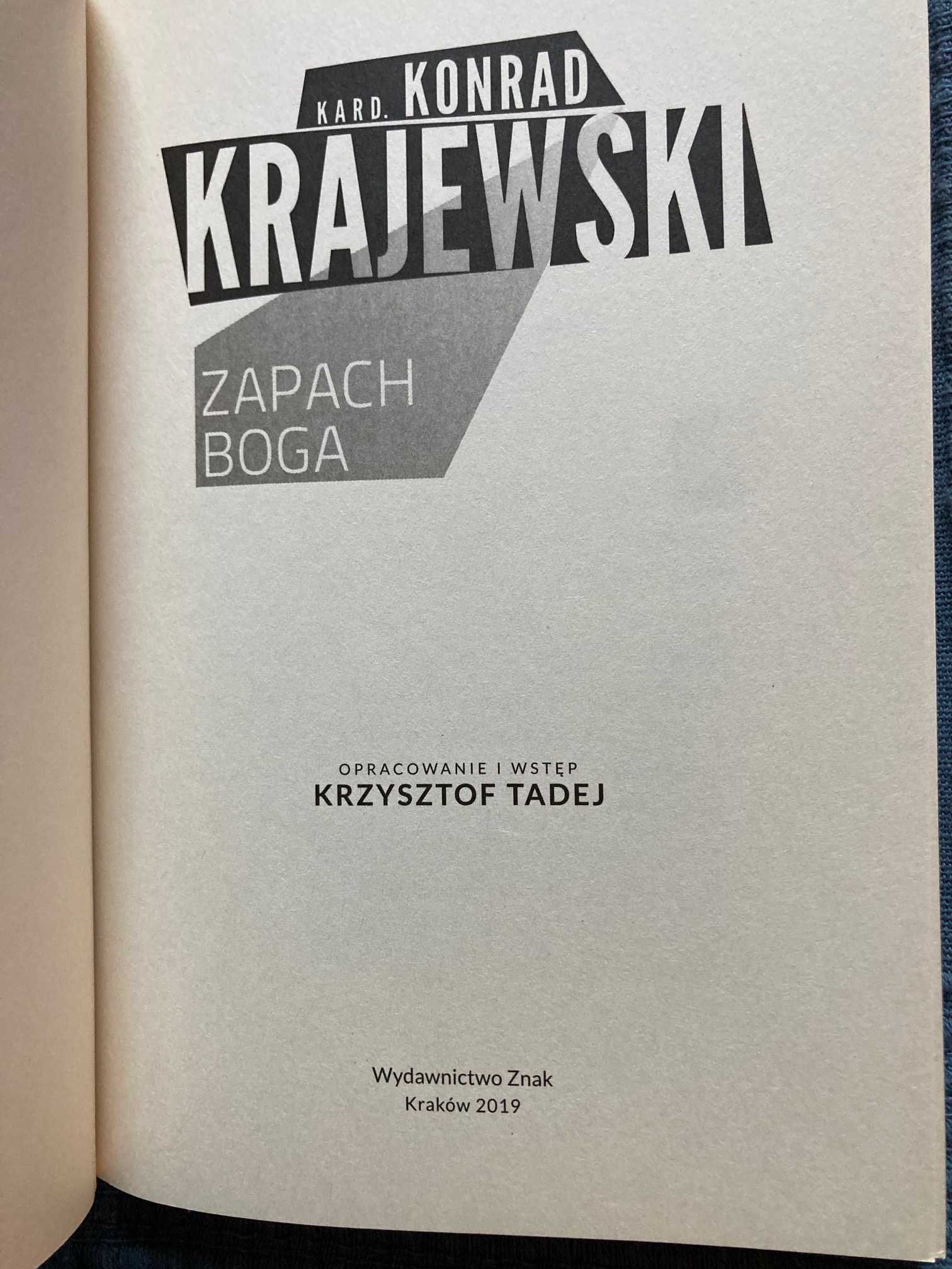 kard. Konrad Krajewski "ZAPACH BOGA"