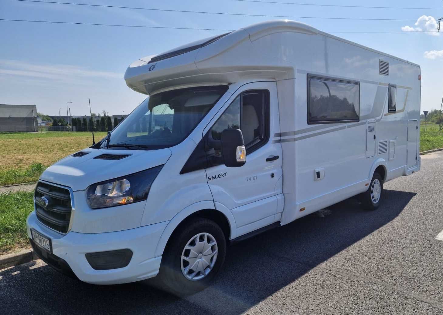 Wynajem kamper 6 osobowy FORD HORON automat Kutno, Płock wypożycz 500