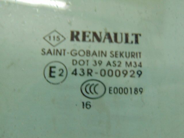 Скло заднє ліве Renault talisman універсал 43R-000929