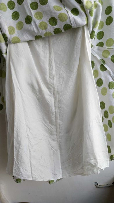 Льняной комплект (юбка и пиджачок) 46 р.