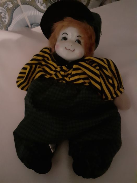 2 Palhaços Porcelana Nvos