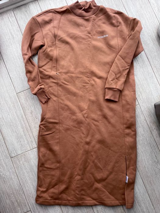 Сукня Yula mama для вагітних, годуючих на флісі