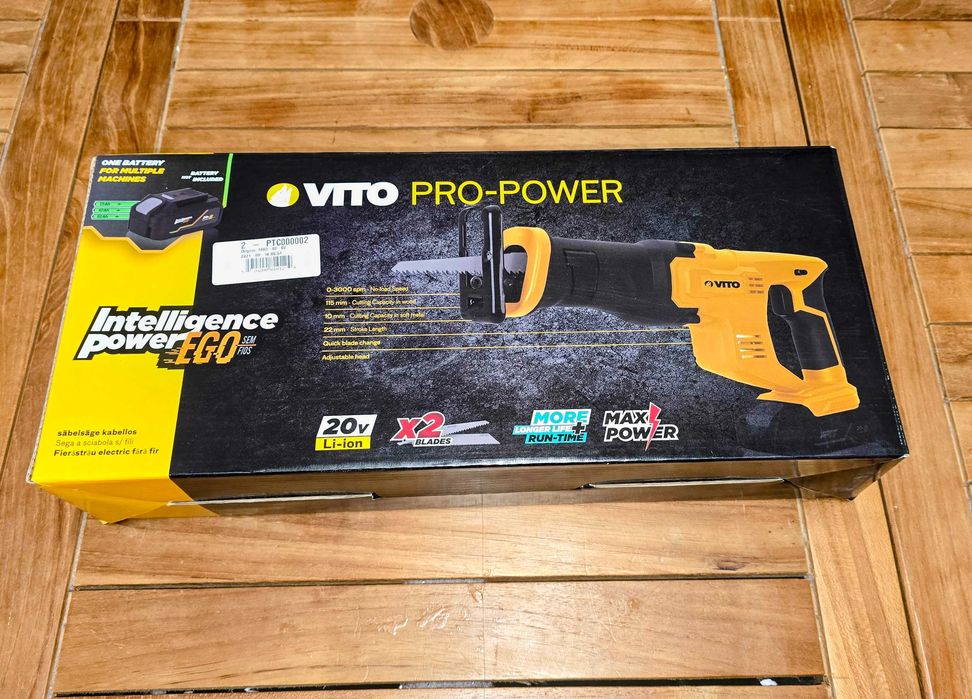 VITO SERRA SABRE s/fios 20V - Como Nova - Garantia