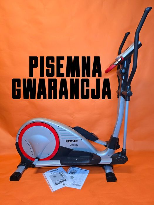 Piękny Mocny Orbitrek Kettler Vito XL Magnetyczny Cichy