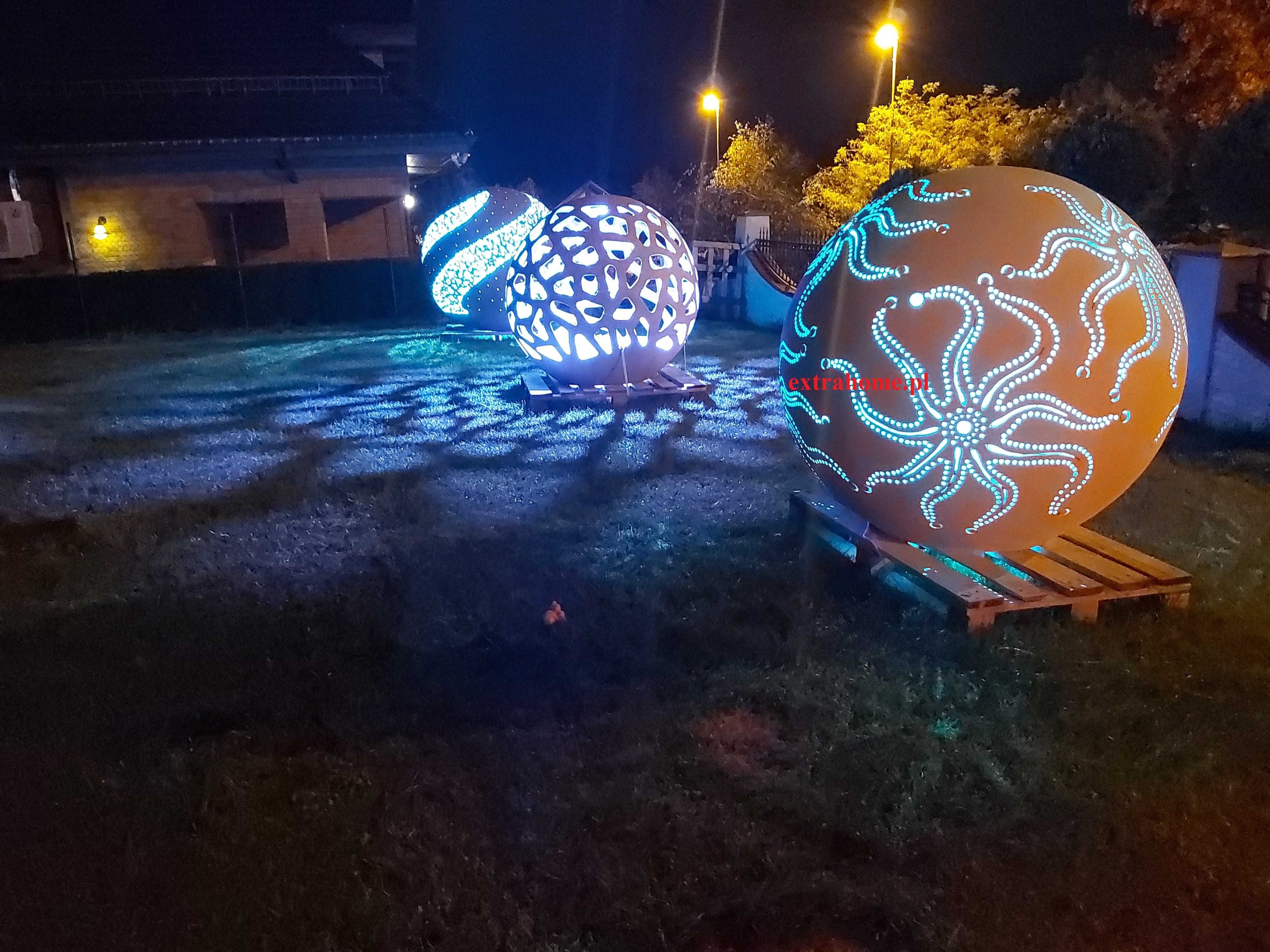 Smok Lampa Led RGB  h200cm Dekoracja ogrodowa