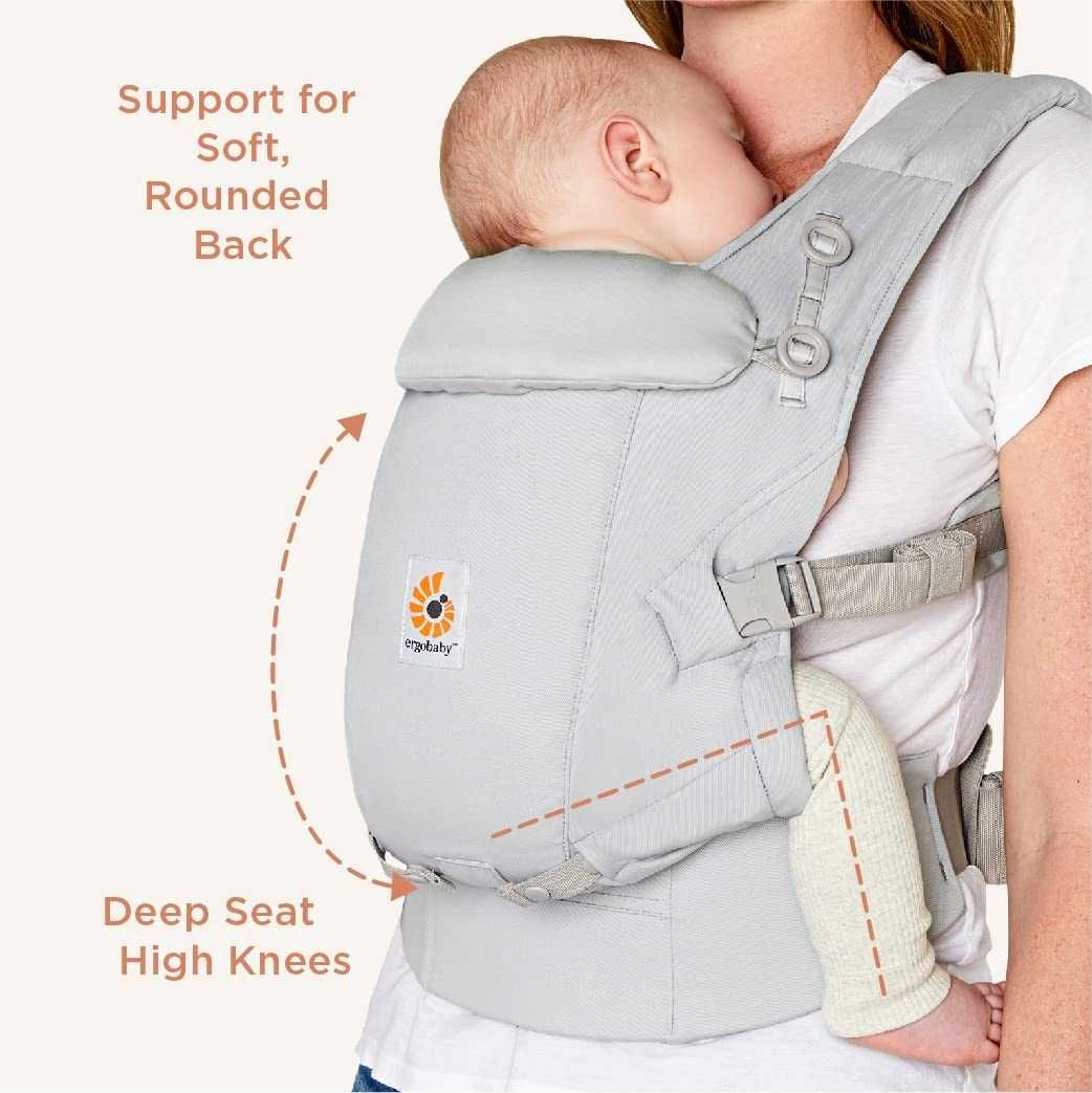 nosidełko Ergobaby Adapt Carrier dla noworodka softflex Blue