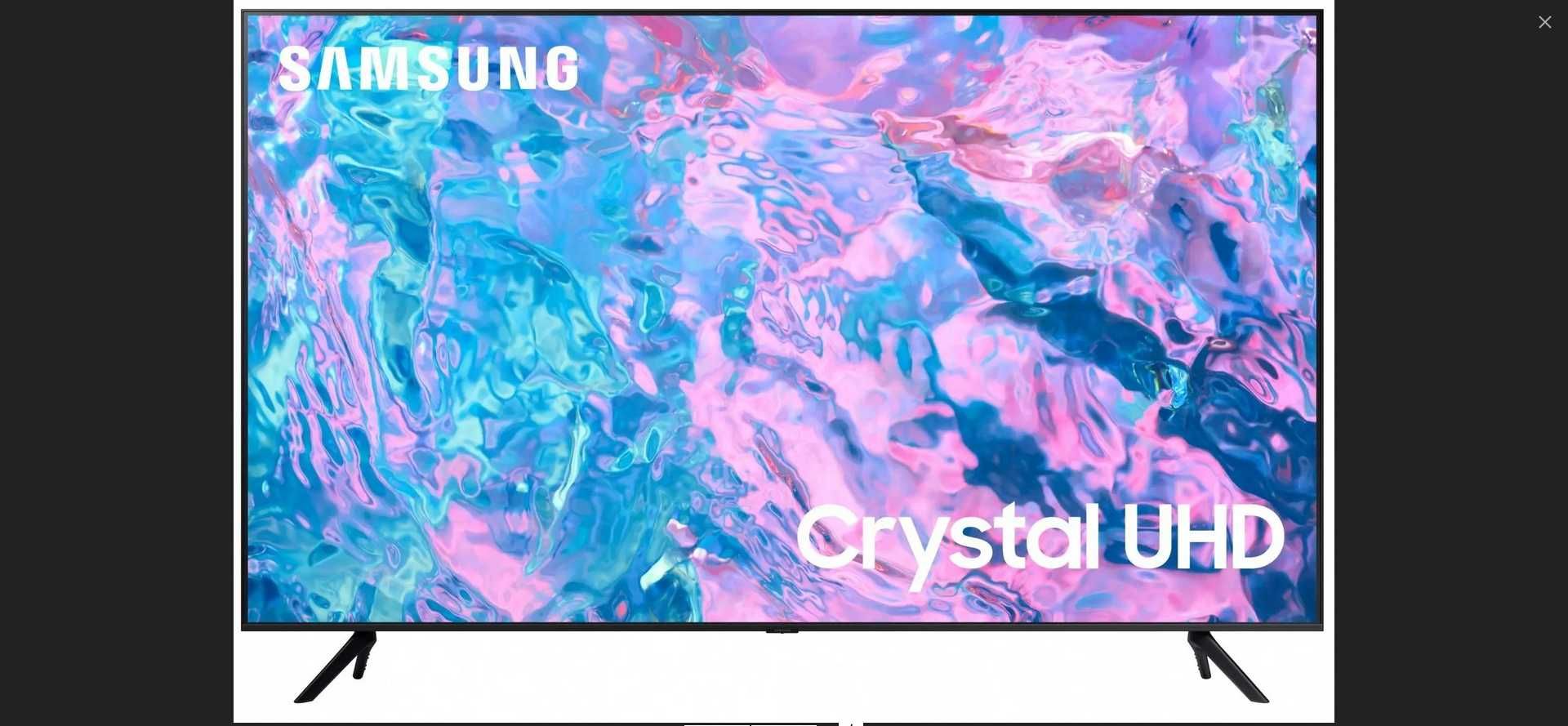 Telewizor LED Samsung UE55CU7172 55" 4K UHD czarny
