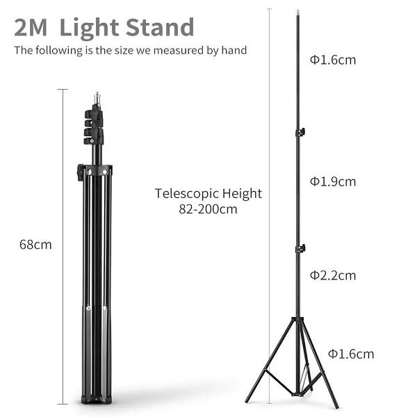 Постійне студійне світло Софтбокс R-box 50/70+штатив +LED лампа 50Ват