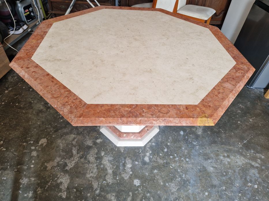 Mesa em Mármore Sala/Jardim