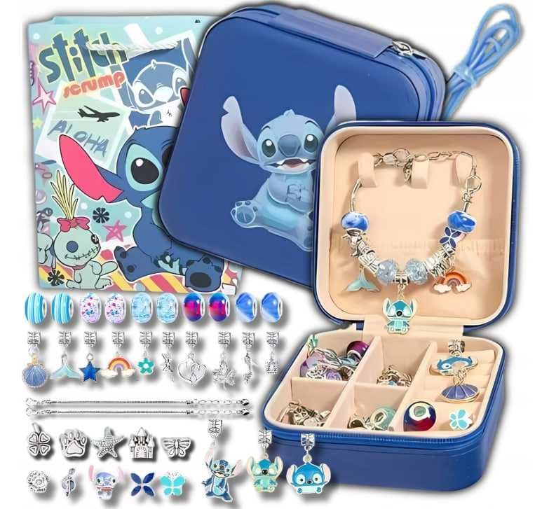 Zestaw do robienia biżuterii Lilo Stitch bransoletki dla dzieci