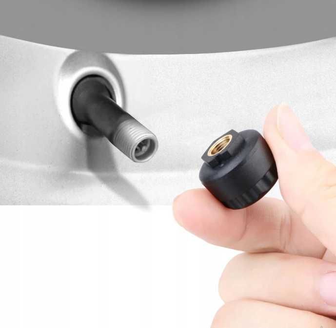 Bezprzewodowe Czujniki TPMS z Solarem LCD Monitorowanie Opon ttst1039