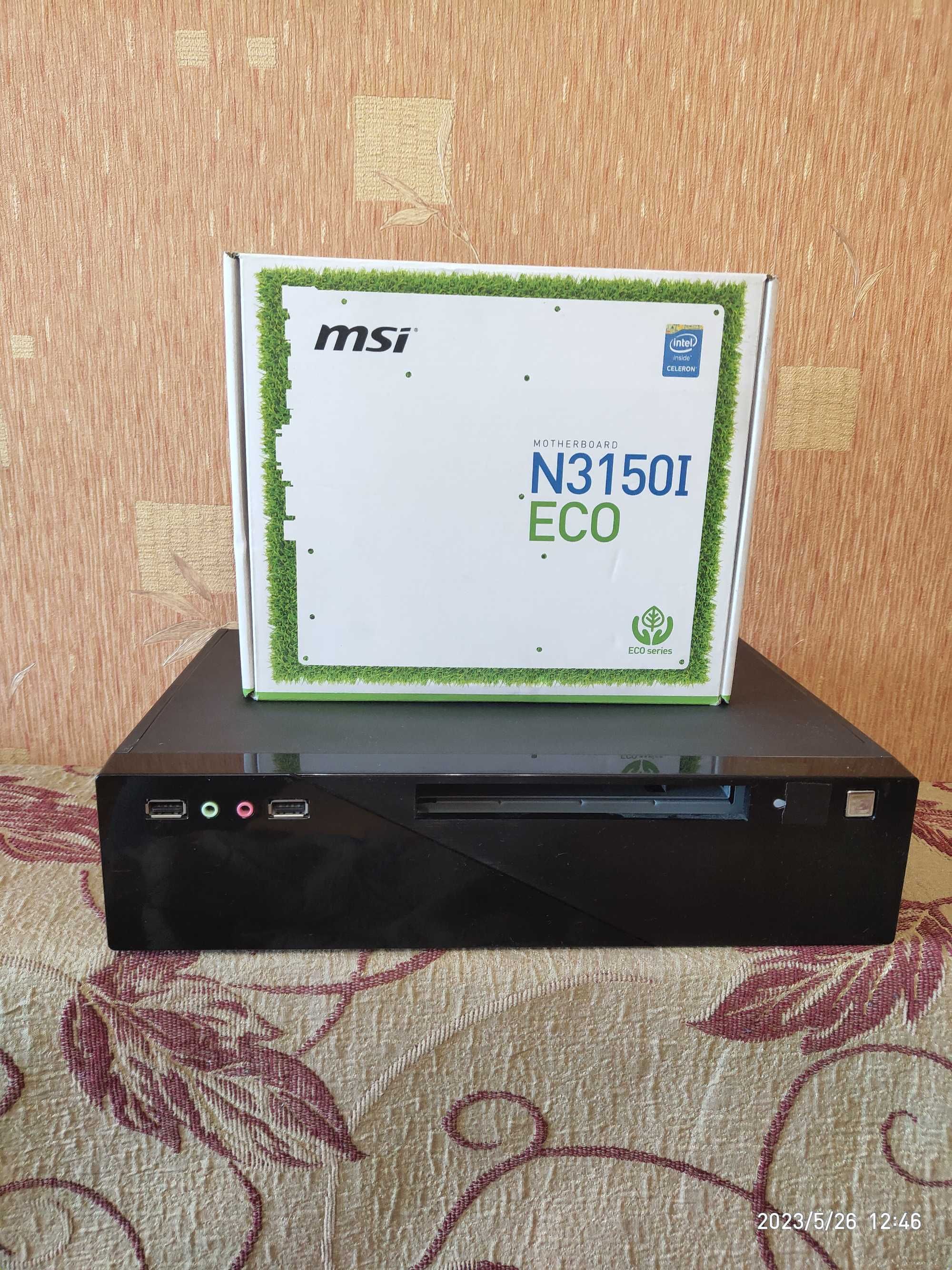 Міні компьютер на ITX MSI N3150I ECO SODIMM 8Gb