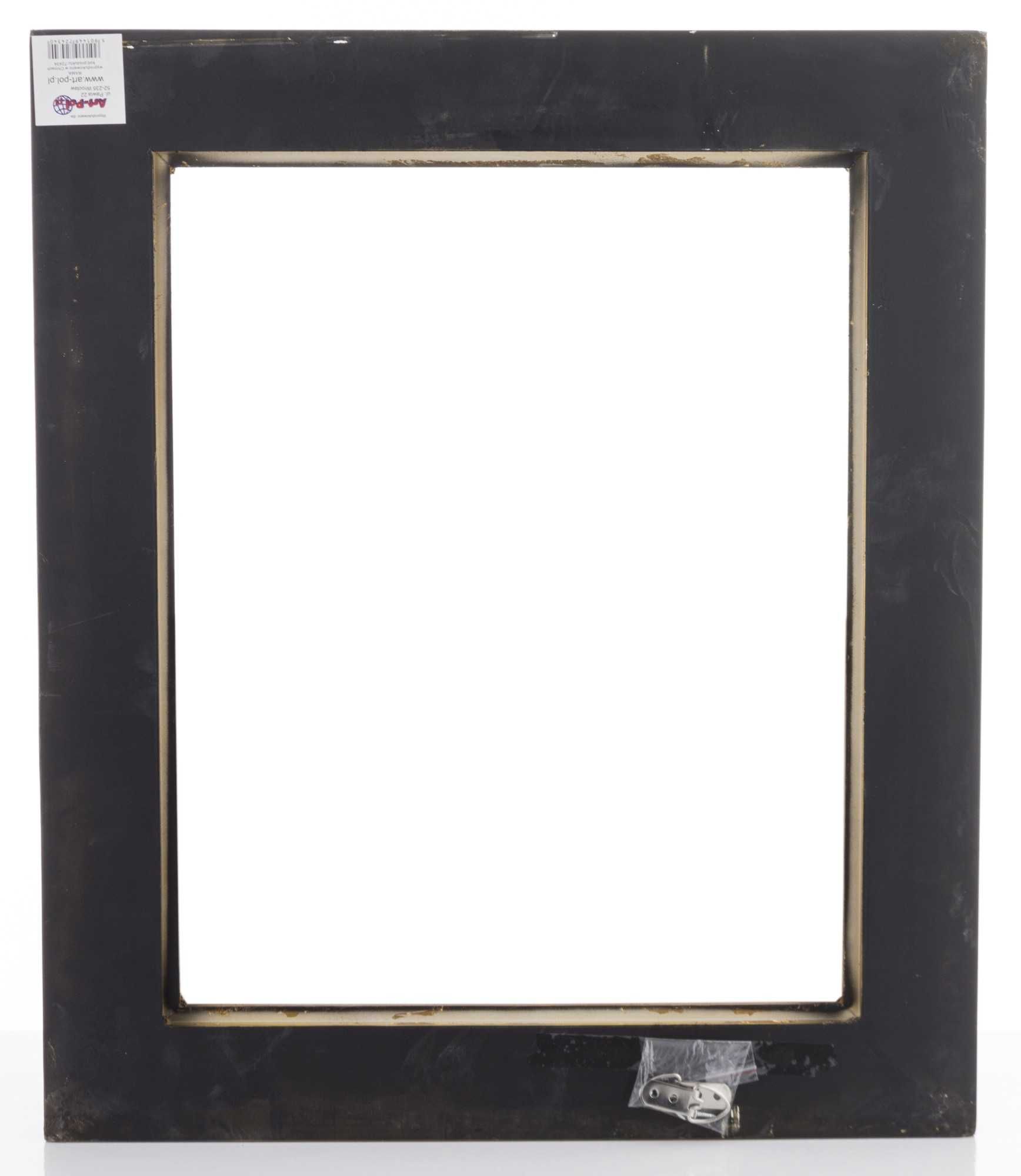 Złota rama do obrazu lustra postarzana rustykalna retro 63x53cm 72434