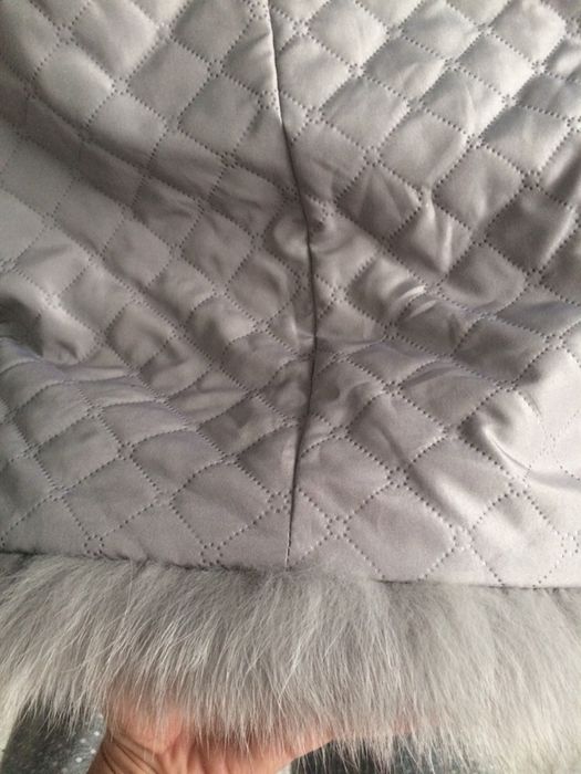 Меховая жилетка / жилетка из песца / купить меховую жилетку