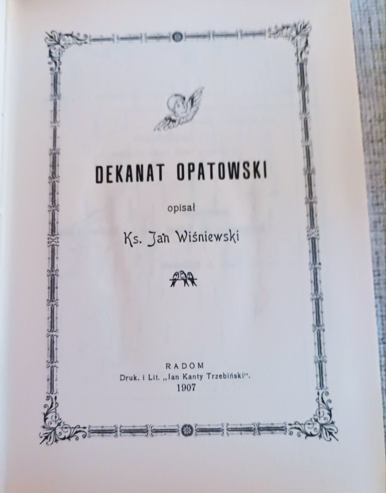 Dekanat opatowski, ks. Jan Wiśniewski
