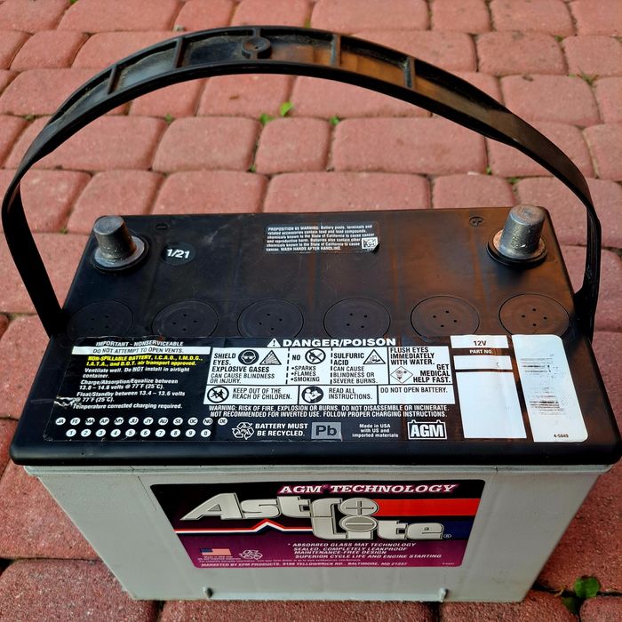 Akumulator Astro Lite 12v 55Ah 750A AGM