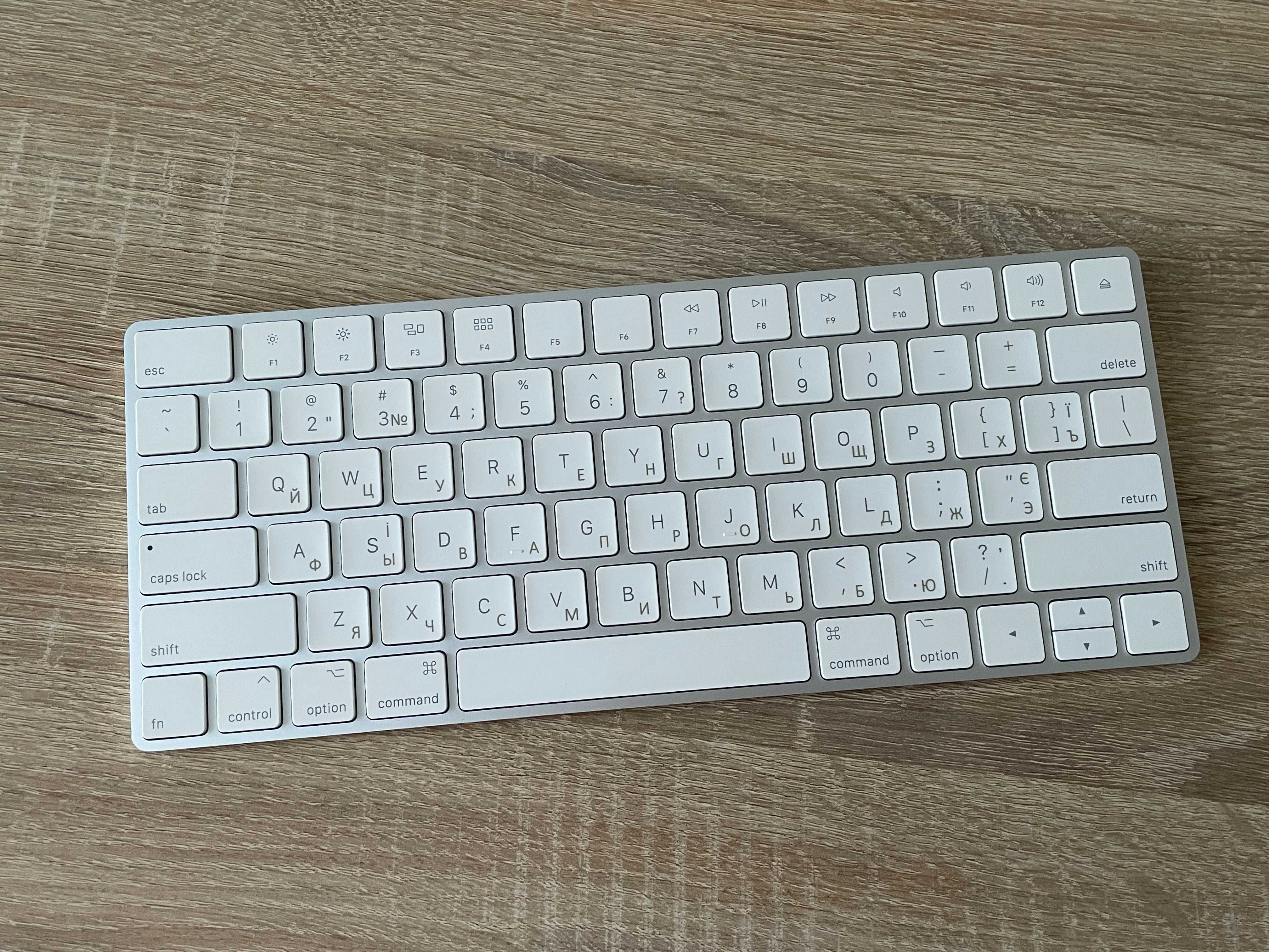 Бездротова bluetooth клавіатура Apple Magic Keyboard Wireless укр/англ