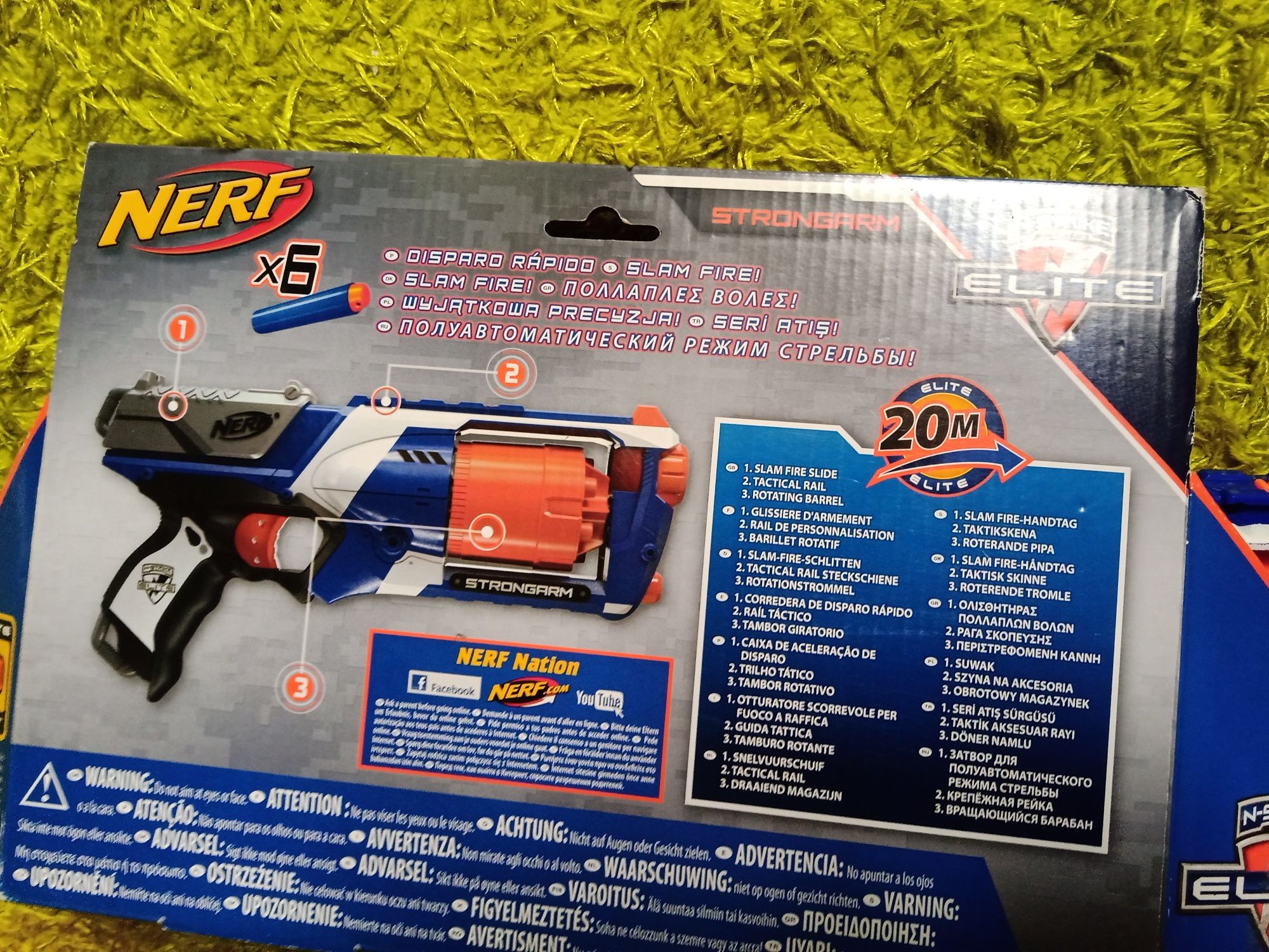 Nerf elite strongarm i slinger sd-1 Hasbro