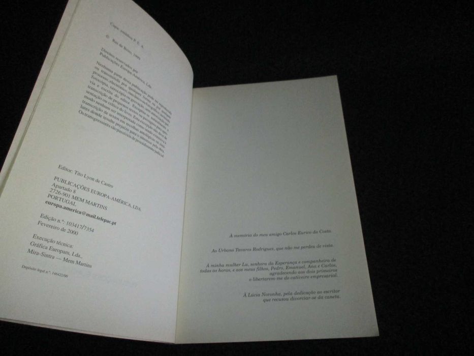 Livro Sud Express Rui de Brito