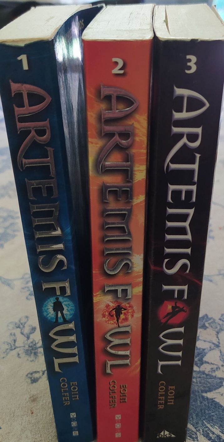 Artemis Fowl livros de coleção