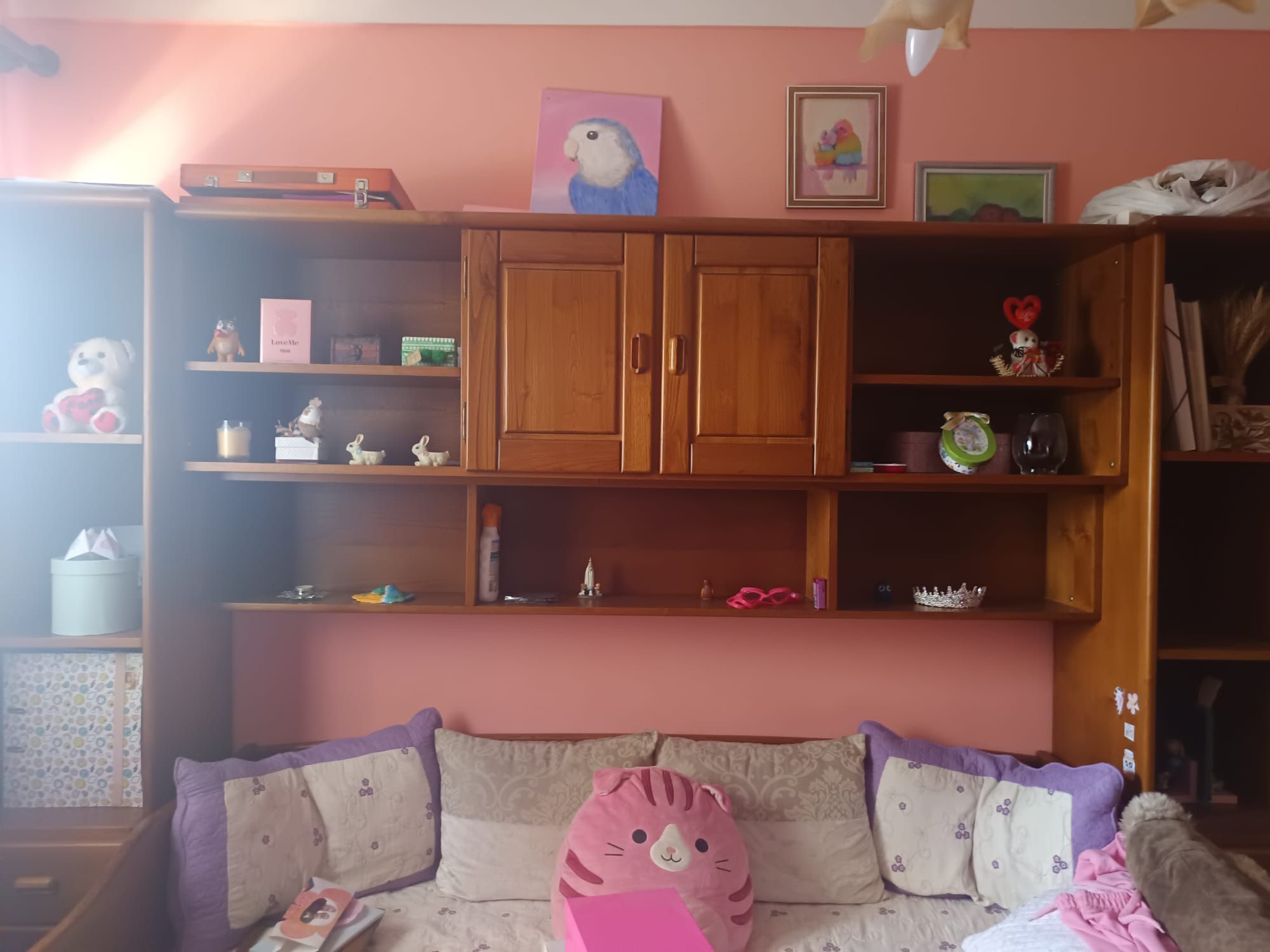 Mobílias de quarto para criança de madeira maciça