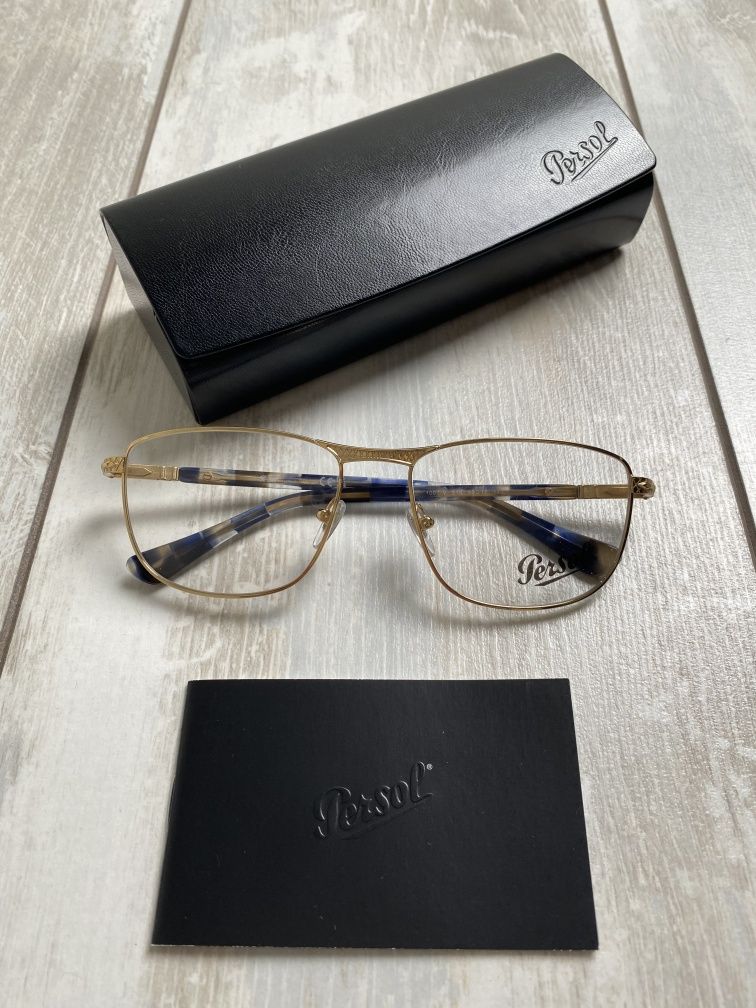 Чоловічі оправи для окулярів в колорі Gold 1001-V 515 Persol !