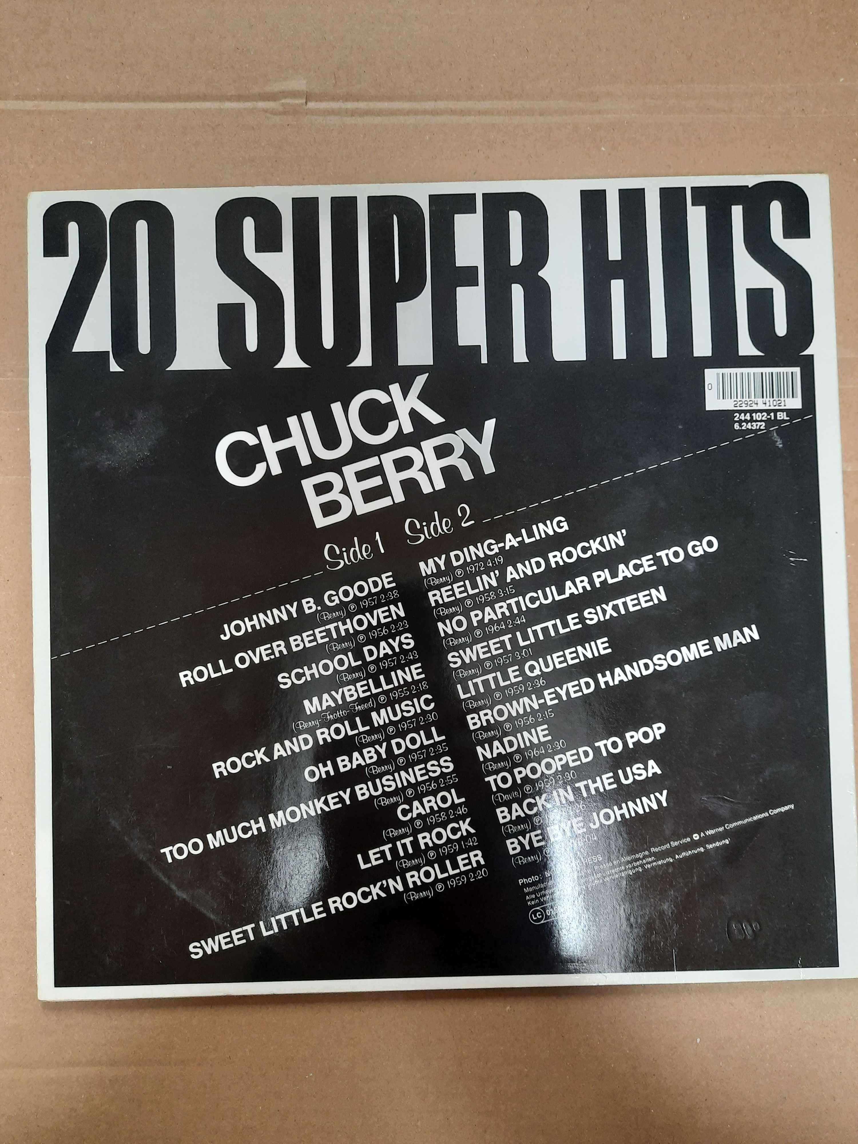 Płyta winylowa - Chuck Berry - 20 Super Hits, 1980 r.