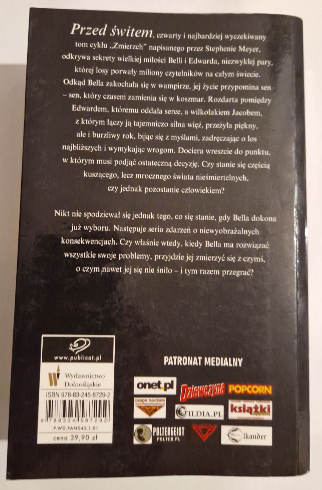 Przed Świtem. Stephenie Meyer