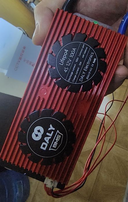 BMS плата бмс Daly LIFEPO4 12V 4S 50/100A