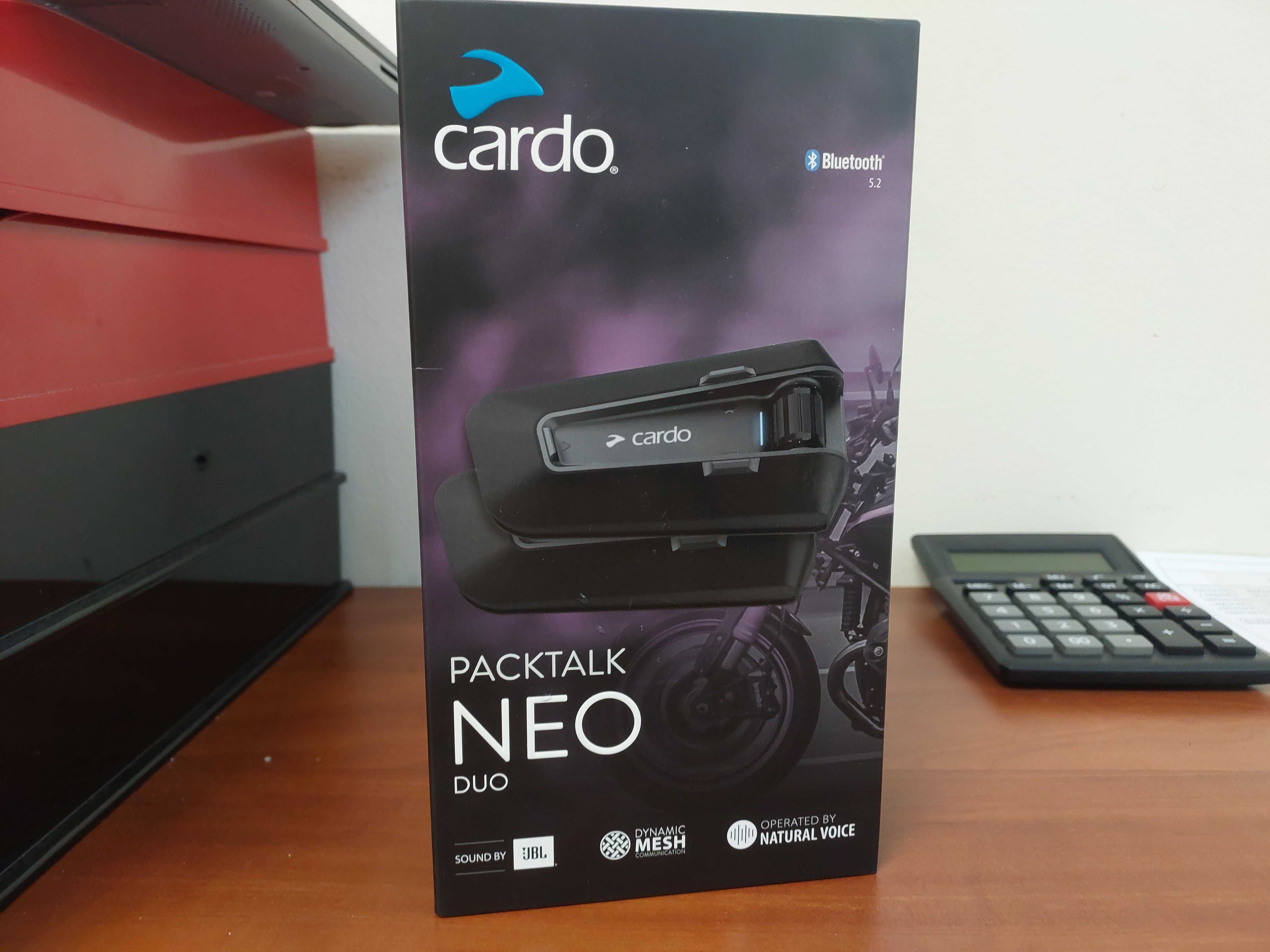 Interkom motocyklowy Cardo Neo Nowosc - 2 komplety  Kraków/ Bold