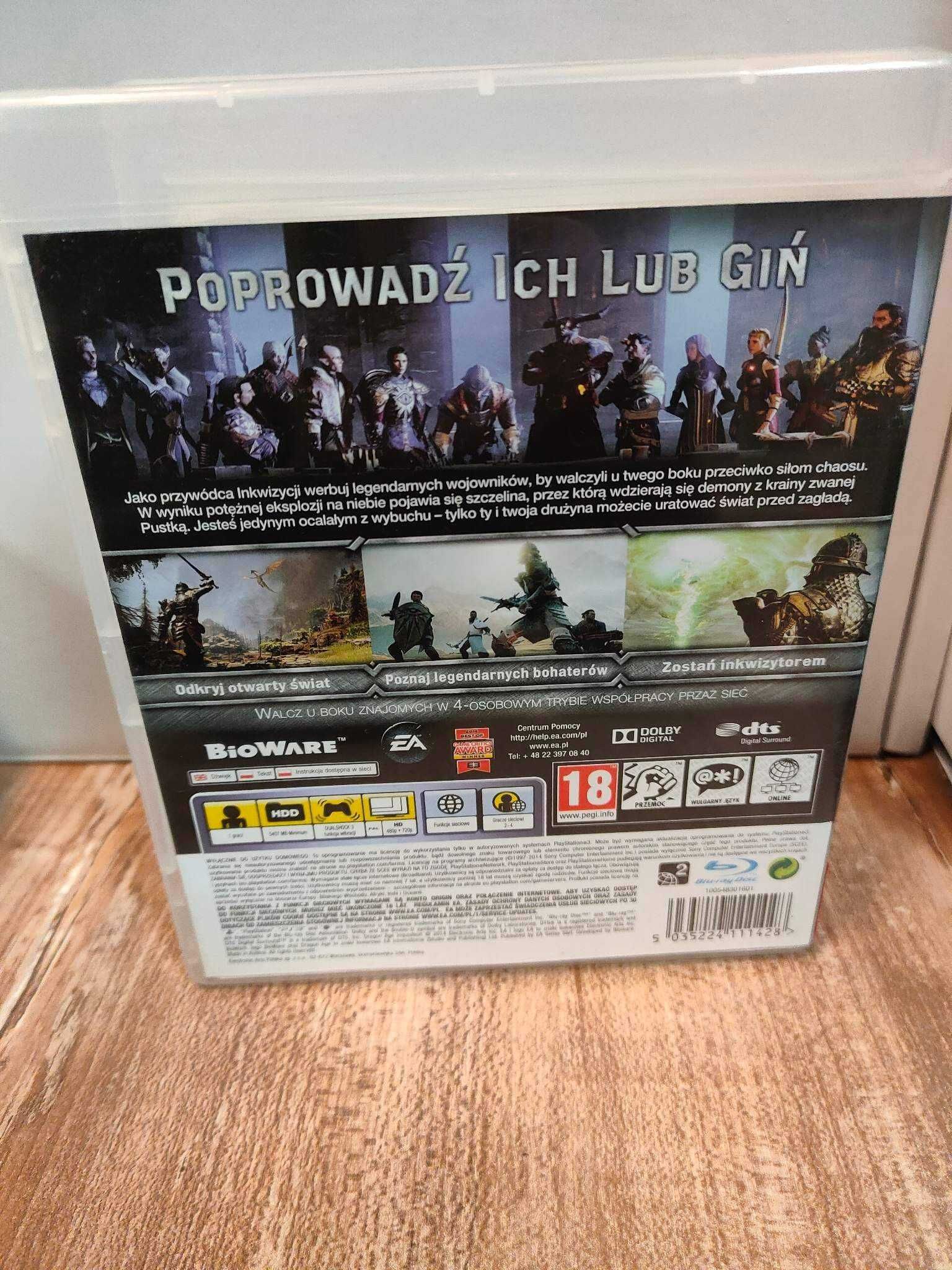 Dragon Age: Inkwizycja PS3, Sklep Wysyłka Wymiana