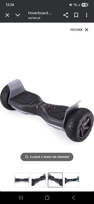 Conjunto desportivo - hoverboard + patins